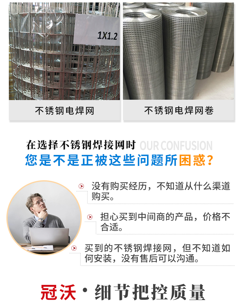 不鏽鋼（gāng）焊接（jiē）網片(圖2)